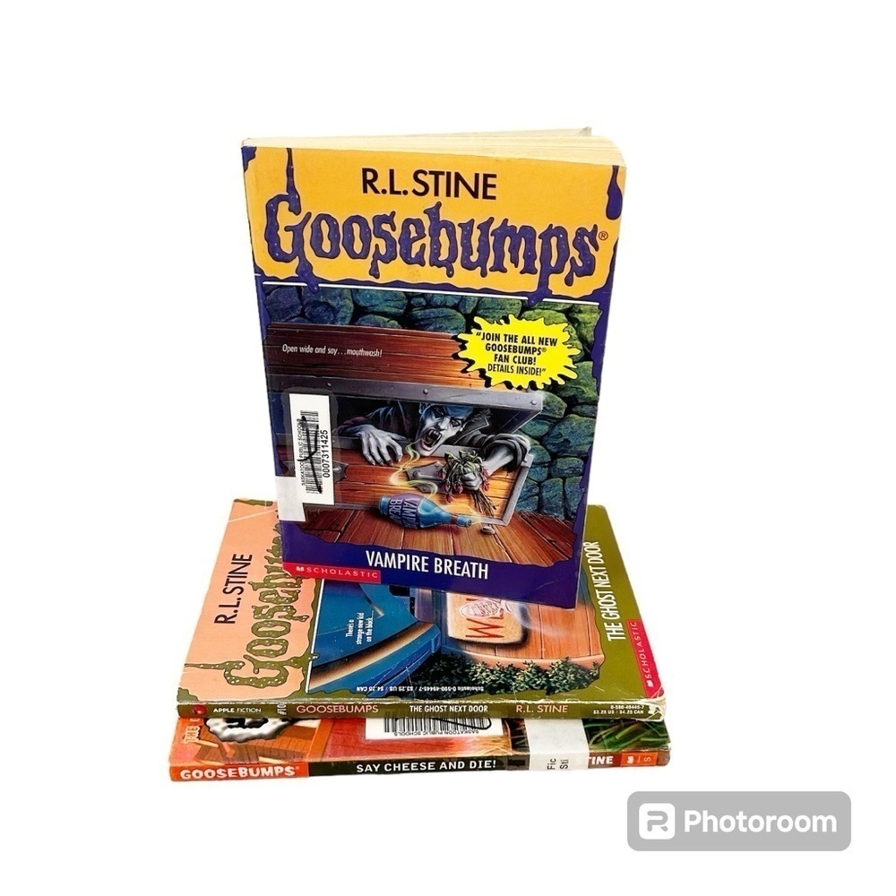 Goosebumps Books Say Cheese and Die The Ghost Next Door Vampire Breath